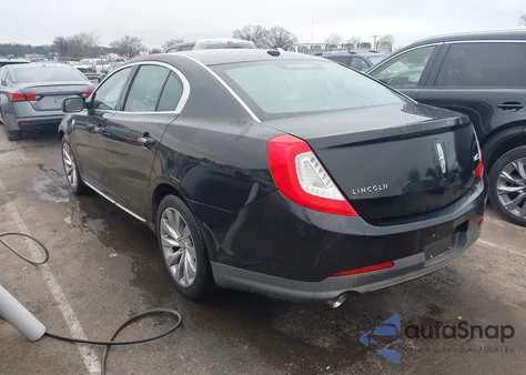2013 Lincoln Mks z USA, uszkodzony, nr VIN 1LNHL9DK3DG606458